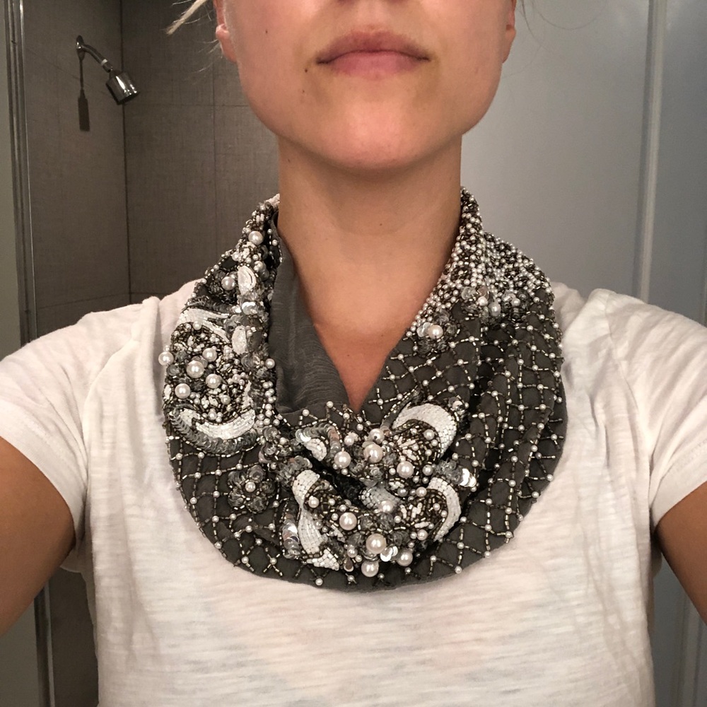 Mignonne Gavigan scarf necklace